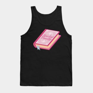 Book Sticker Leaving Reality Tank Top